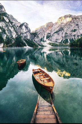 Diamantmalerei Boot auf dem See – SEOS Shop ® 