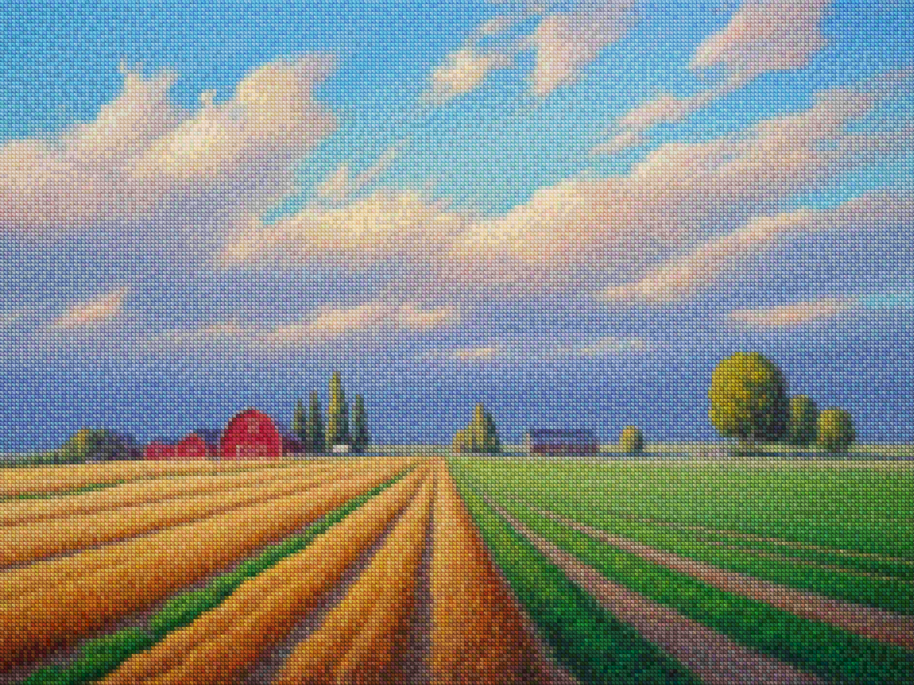 Diamantmalerei - Heller Horizont