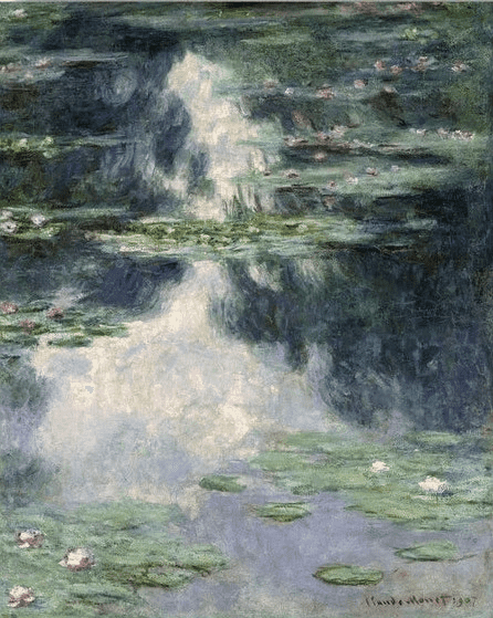 Diamond Painting Teich mit Seerosen - SEOS Shop ®