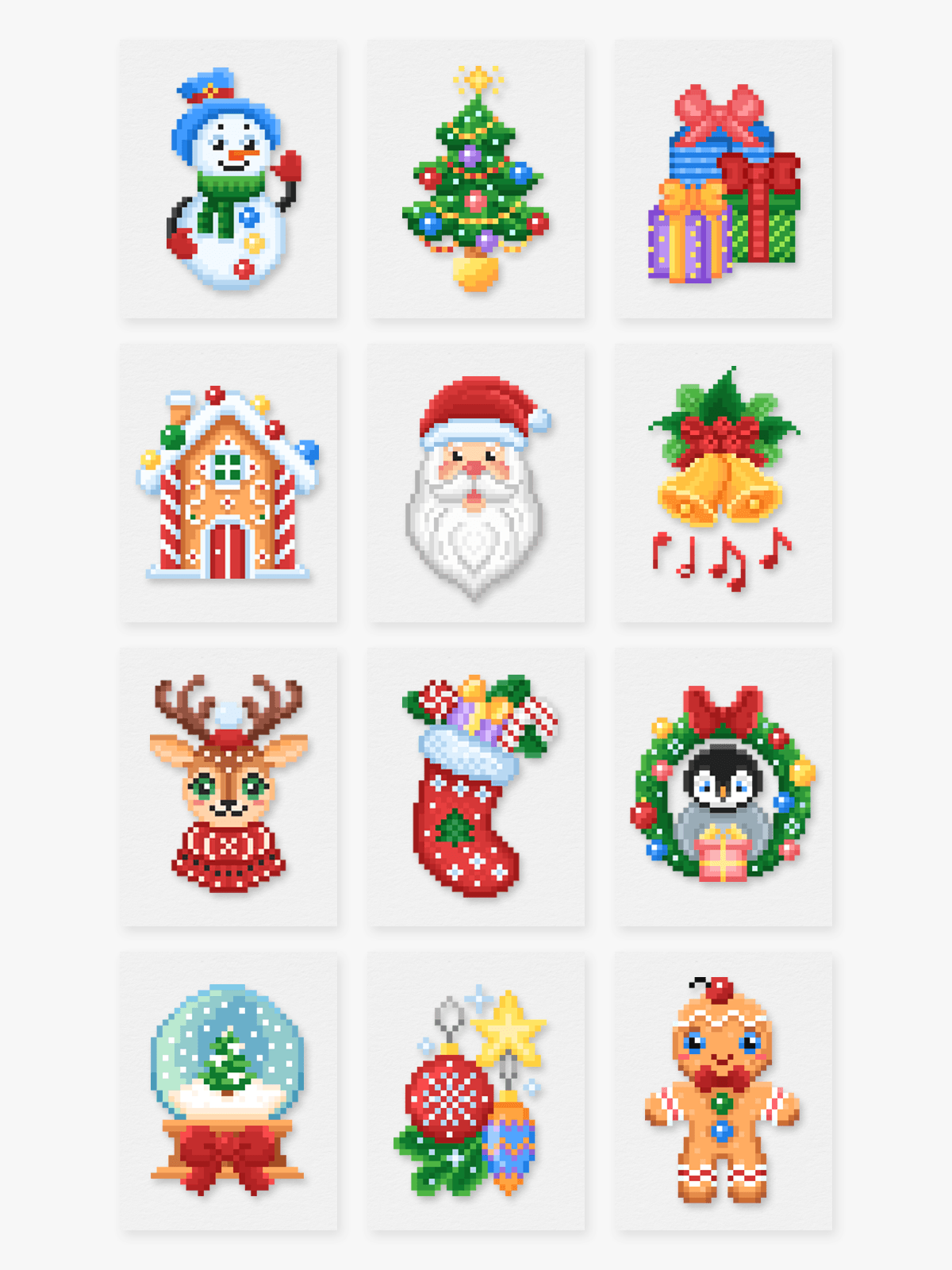 Mini-Meisterwerke – Weihnachtsausgabe (12er-Set)