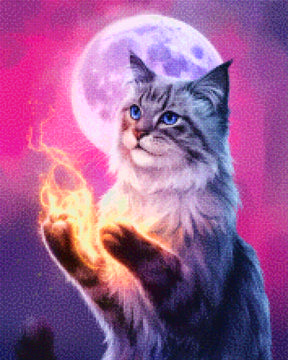 Diamantmalerei - Himmlische Pfoten