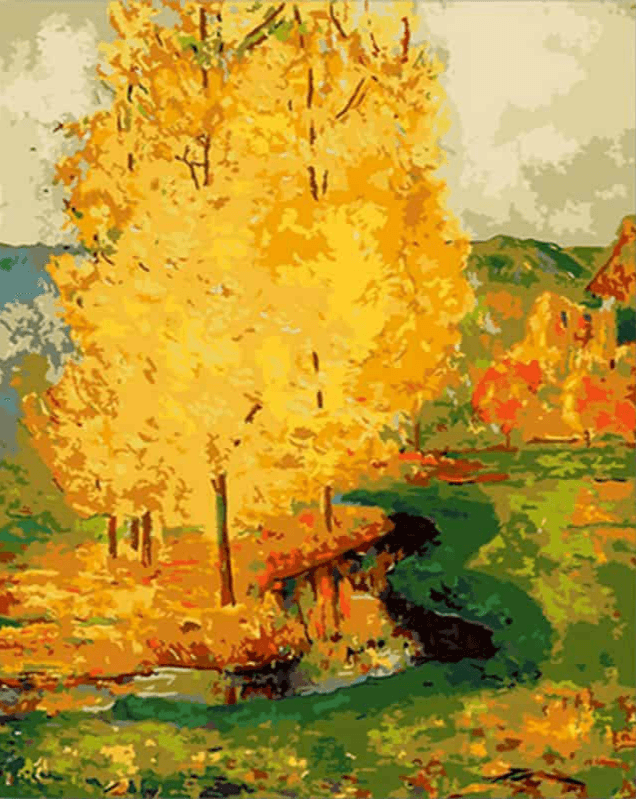 Diamantmalerei Abstrakter Baum Van Gogh - SEOS Shop ®