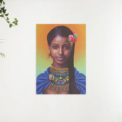 Diamantmalerei Afrikanisches schönes Mädchen - SEOS Shop ®
