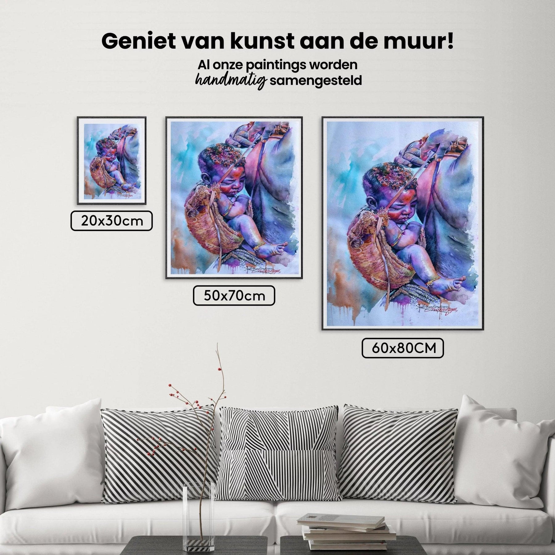 Diamantmalerei Afrikanische Mutter - SEOS Shop ®