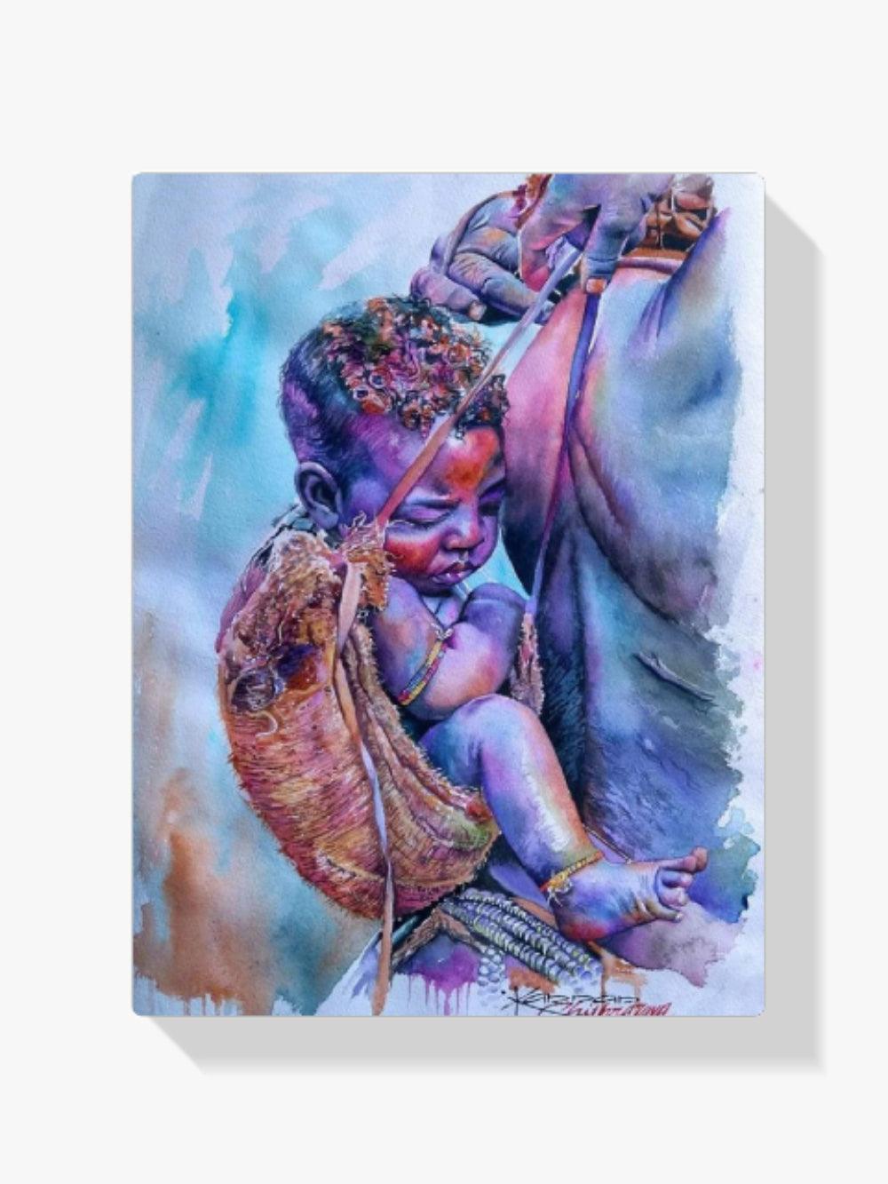 Diamantmalerei Afrikanische Mutter - SEOS Shop ®