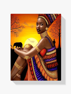 Diamantmalerei Afrikanische Frau - SEOS Shop ®