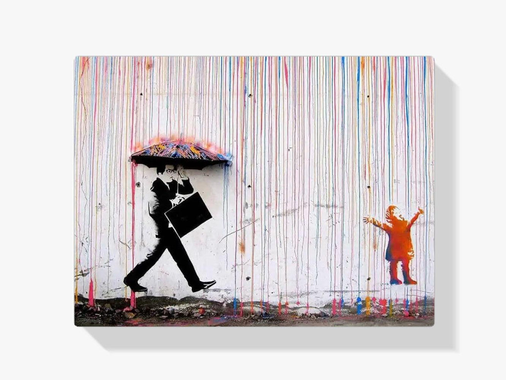 Diamond Painting Banksy – Regen der Farben - SEOS Shop ®