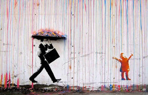 Diamond Painting Banksy – Regen der Farben - SEOS Shop ®