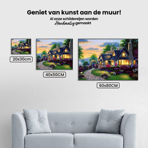 Diamantmalerei Berghaus und Garten - SEOS Shop ®