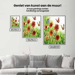 Diamond Painting Blumen und Schmetterlinge - SEOS Shop ®