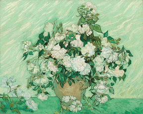 Diamantmalerei „Blumen auf einem Tablett“ von Van Gogh - SEOS Shop ®