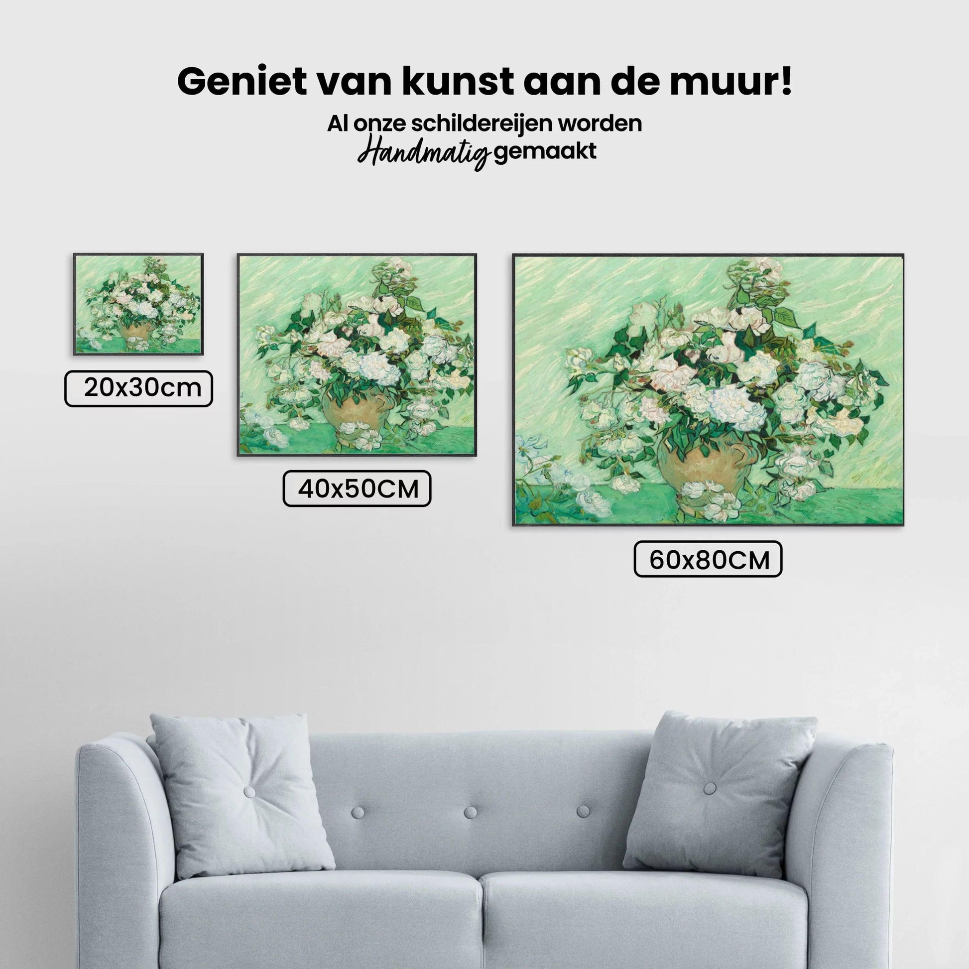 Diamantmalerei „Blumen auf einem Tablett“ von Van Gogh - SEOS Shop ®