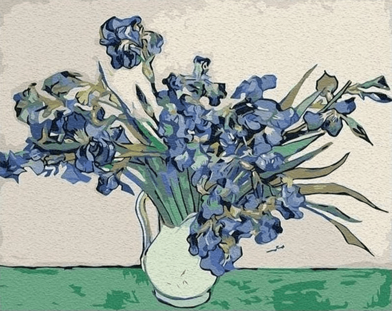 Diamantmalerei Blumen in Vase Van Gogh - SEOS Shop ®
