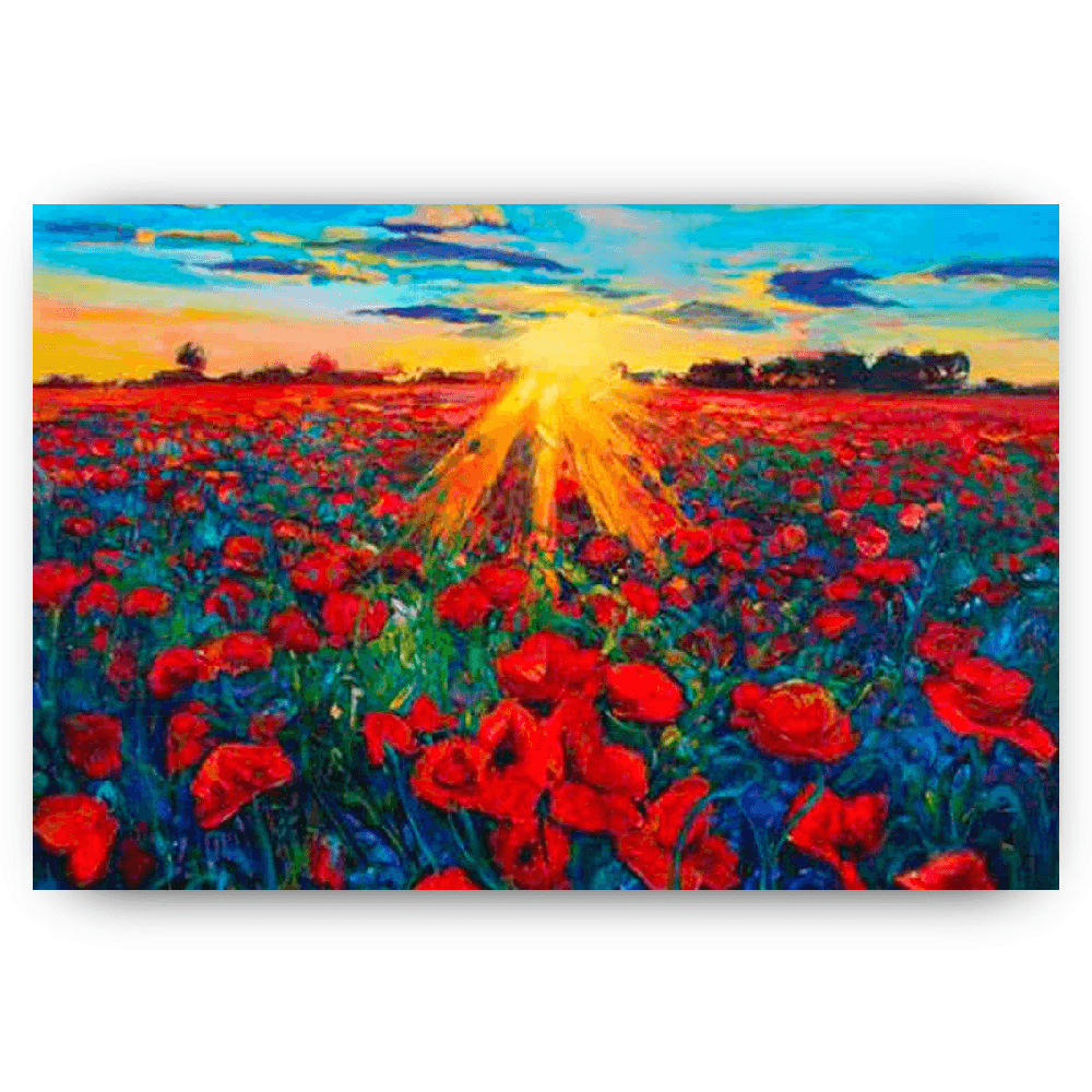 Diamond Painting Blumenfeld Paradies - SEOS Shop®