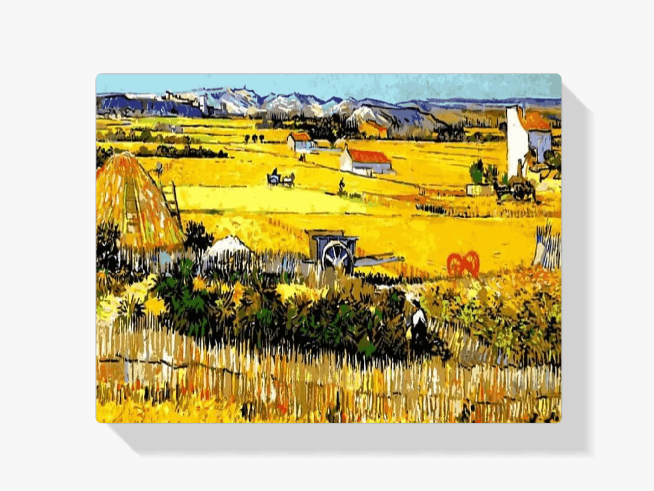 Diamantmalerei Bauernlandschaft Van Gogh - SEOS Shop ®