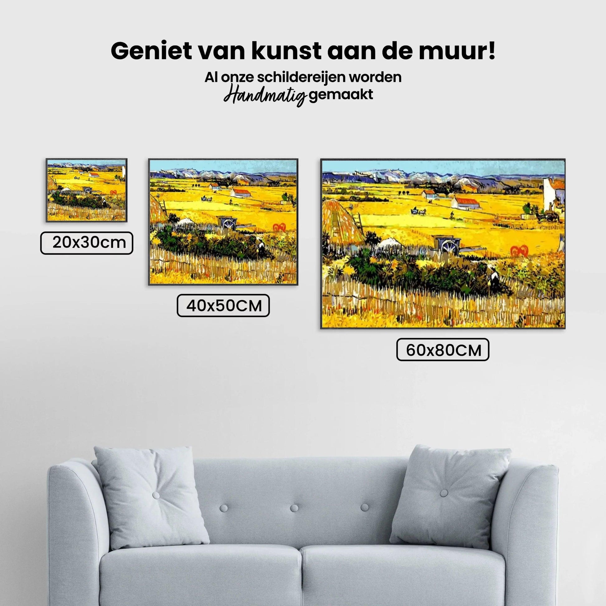Diamantmalerei Bauernlandschaft Van Gogh - SEOS Shop ®