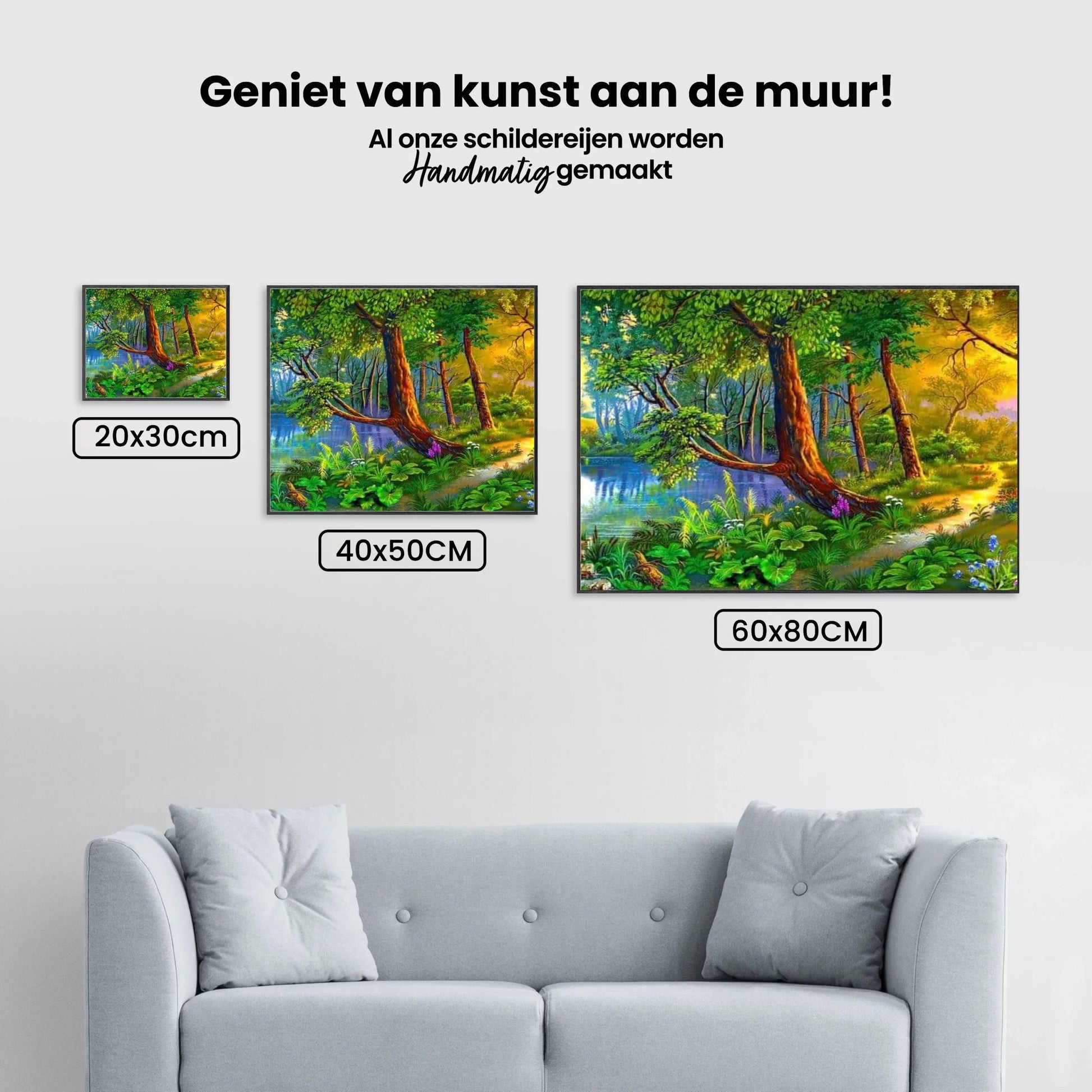 Diamantmalerei Baum am Wasser – SEOS Shop ®