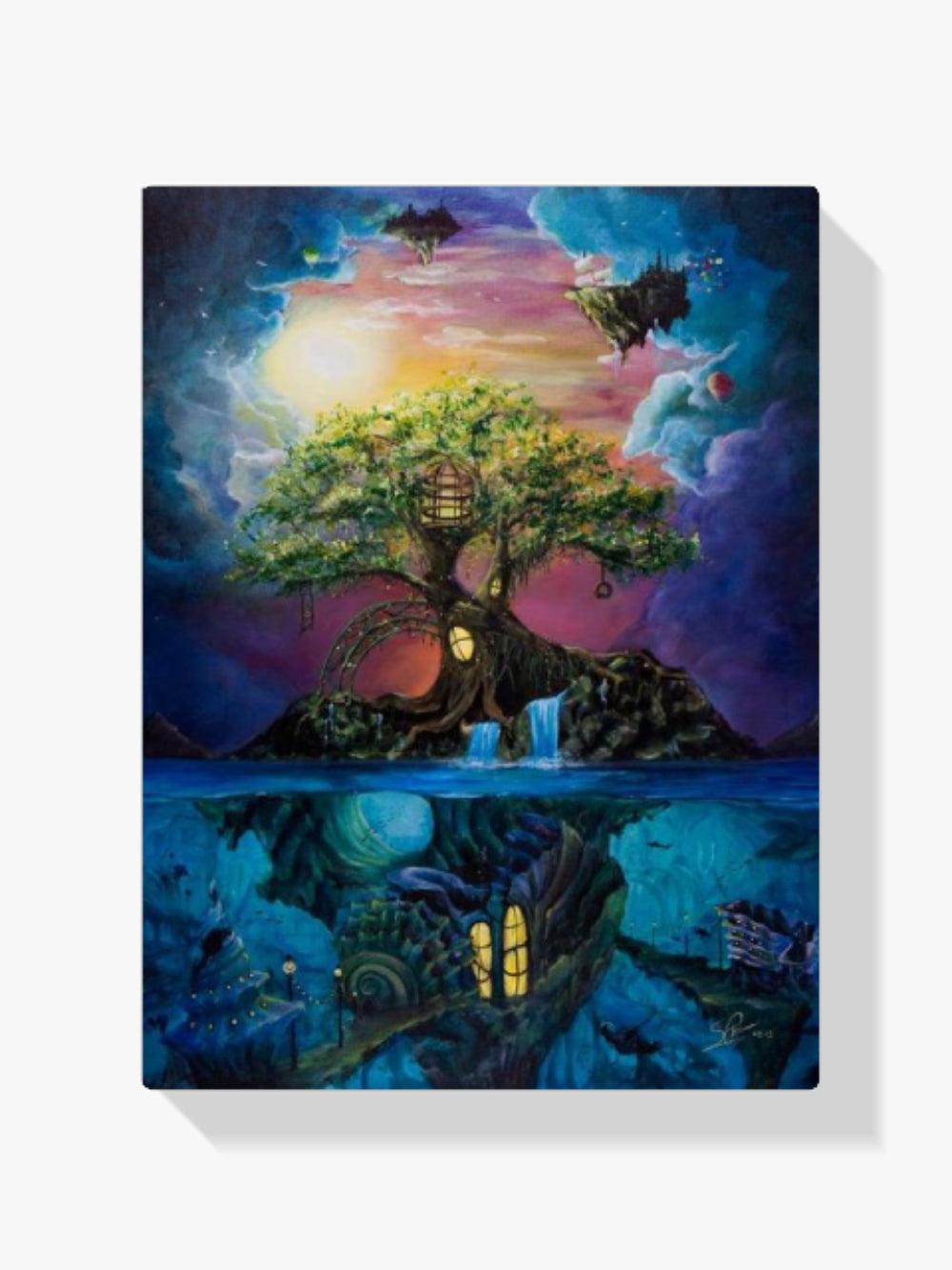 Diamantmalerei Baum in Wolken - SEOS Shop ®