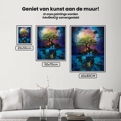 Diamantmalerei Baum in Wolken - SEOS Shop ®