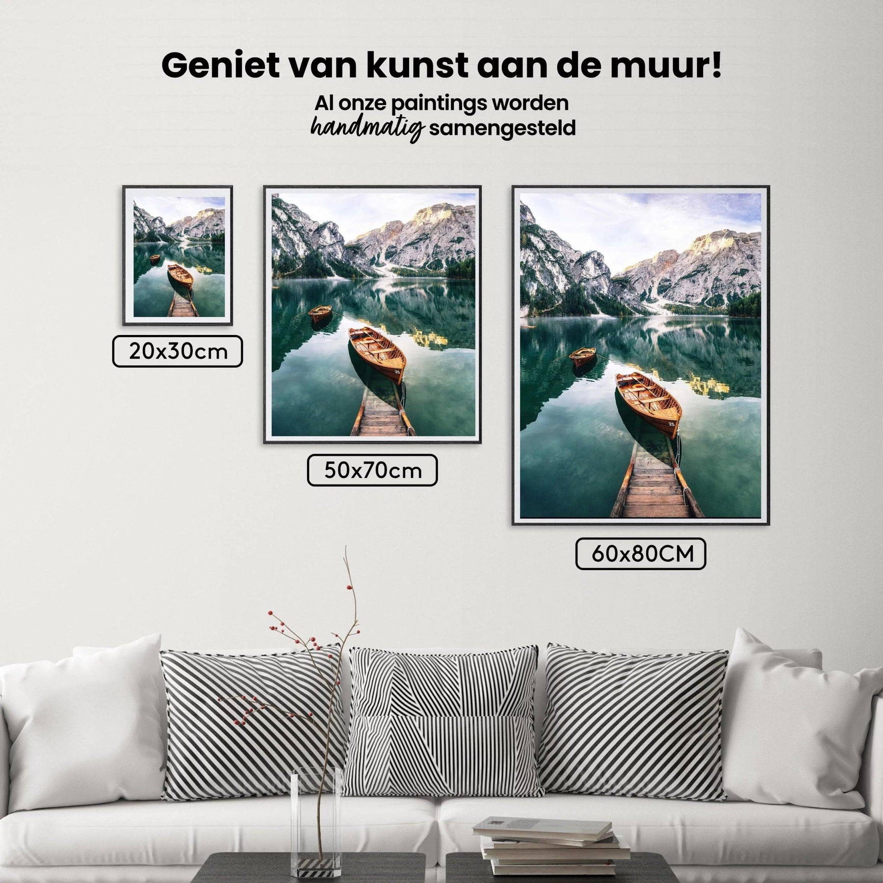 Diamantmalerei Boot auf dem See – SEOS Shop ® 