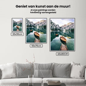 Diamantmalerei Boot auf dem See – SEOS Shop ® 