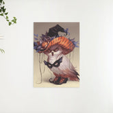 Diamantmalerei Wütende Eule mit Halloween - SEOS Shop ®