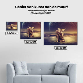 Diamond Painting Buddha mit Mond - SEOS Shop ®