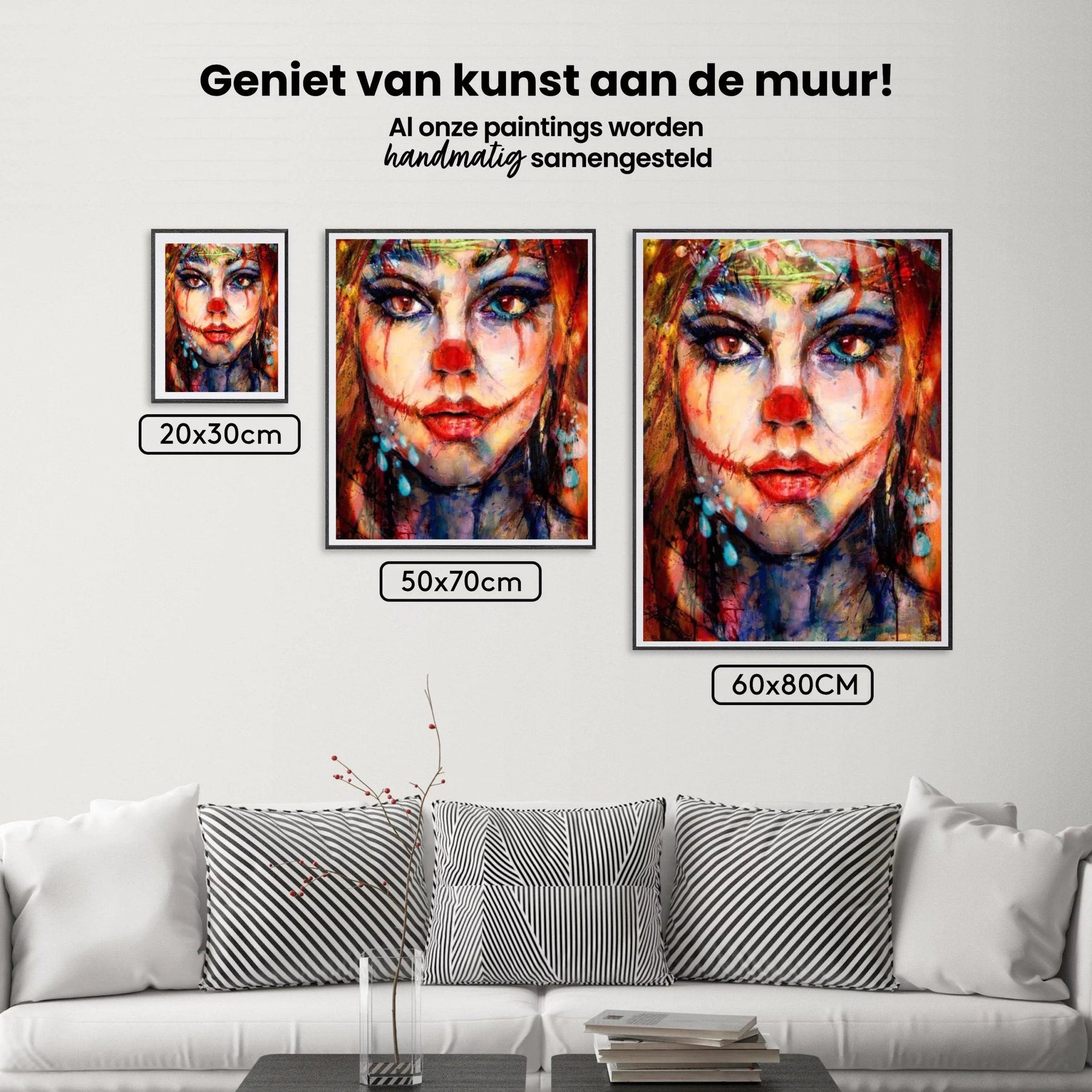Diamantmalerei Clown-Mädchen - SEOS Shop ®