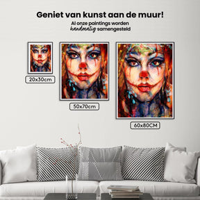 Diamantmalerei Clown-Mädchen - SEOS Shop ®