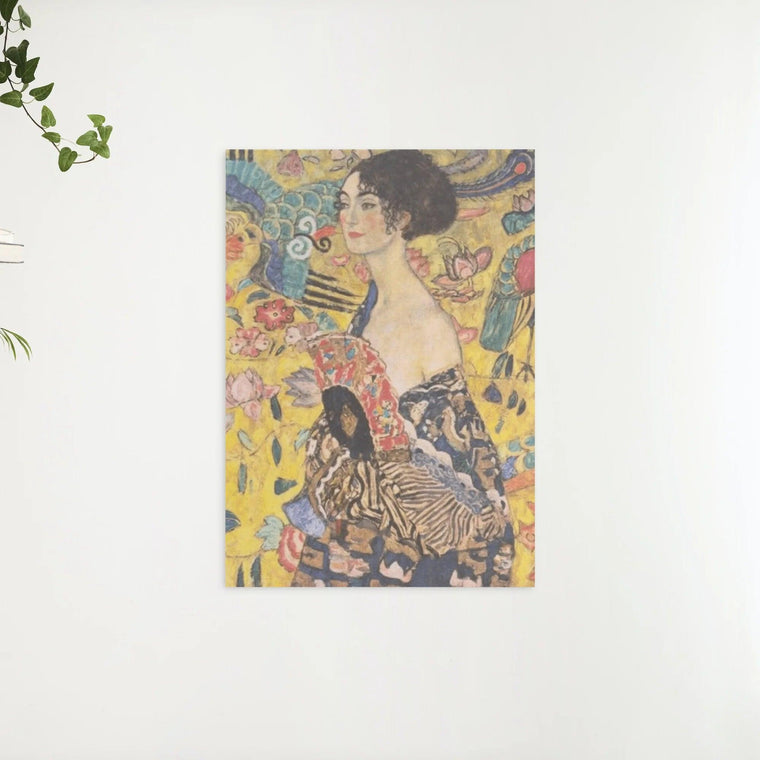 Diamond Painting Dame mit Fächer - SEOS Shop ®