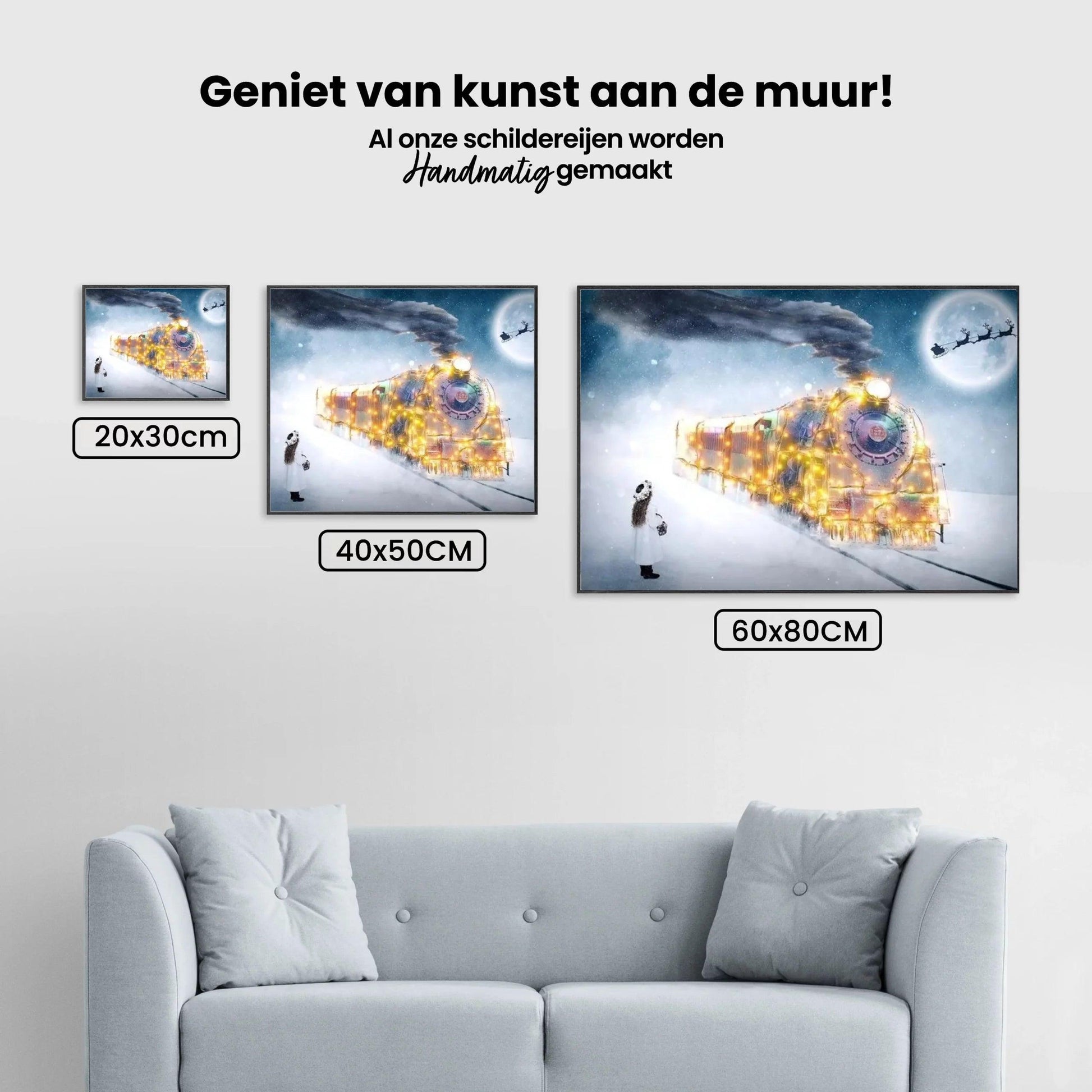 Diamantmalerei Der Weihnachtszug – SEOS Shop ® 