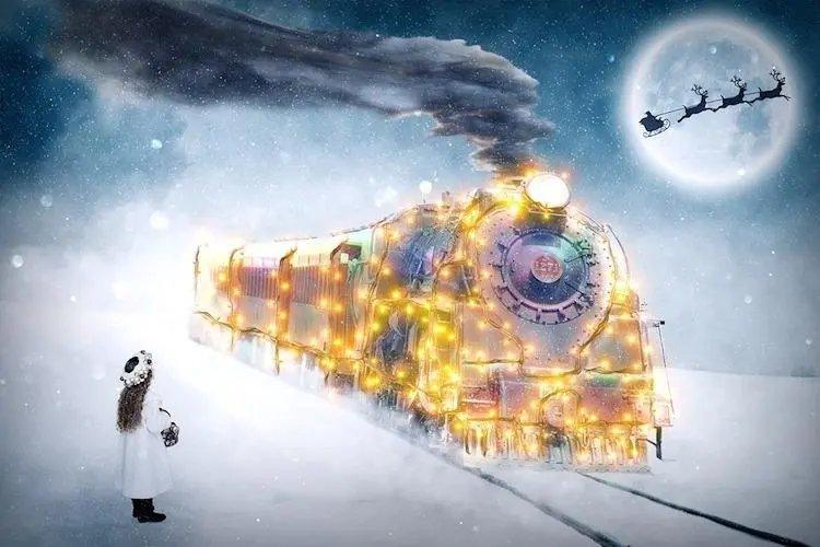 Diamantmalerei Der Weihnachtszug – SEOS Shop ® 