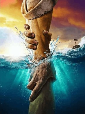 Diamantmalerei Die Hand Gottes Jesus - SEOS Shop ®