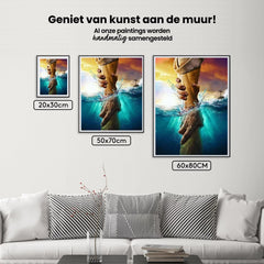 Diamantmalerei Die Hand Gottes Jesus - SEOS Shop ®