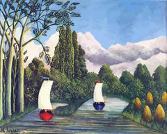 Diamond Painting - Die Ufer der Oise - SEOS Shop ®
