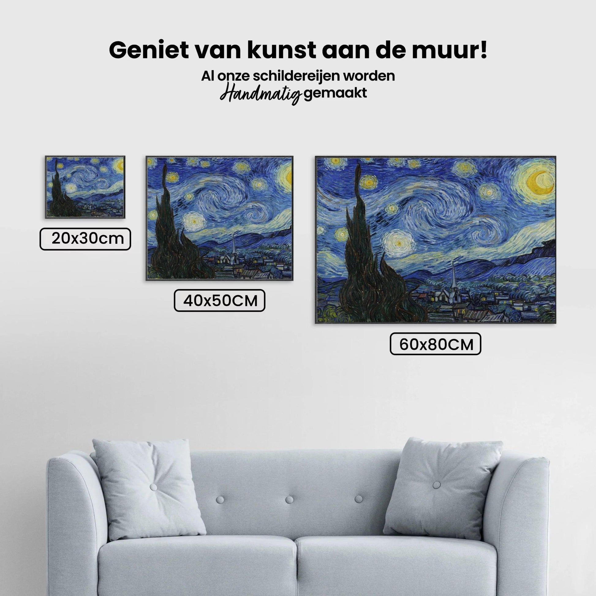 Diamantmalerei Die Sternennacht - Vincent van Gogh - SEOS Shop ®