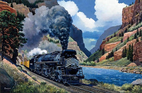 Diamantmalerei - Denver a Rio Grande Western Nr. 3707 - SEOS Shop ®