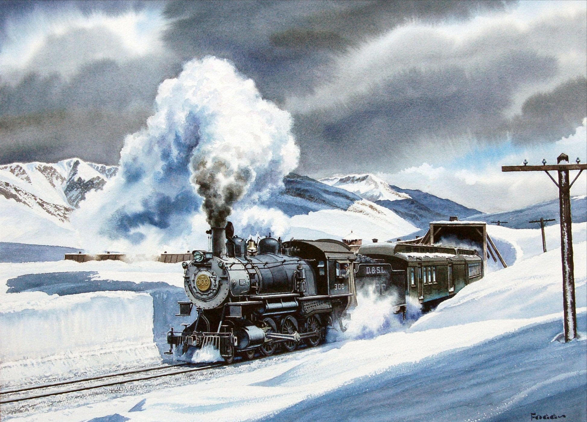 Diamantmalerei - Denver and Salt Lake Railroad - SEOS Shop ®
