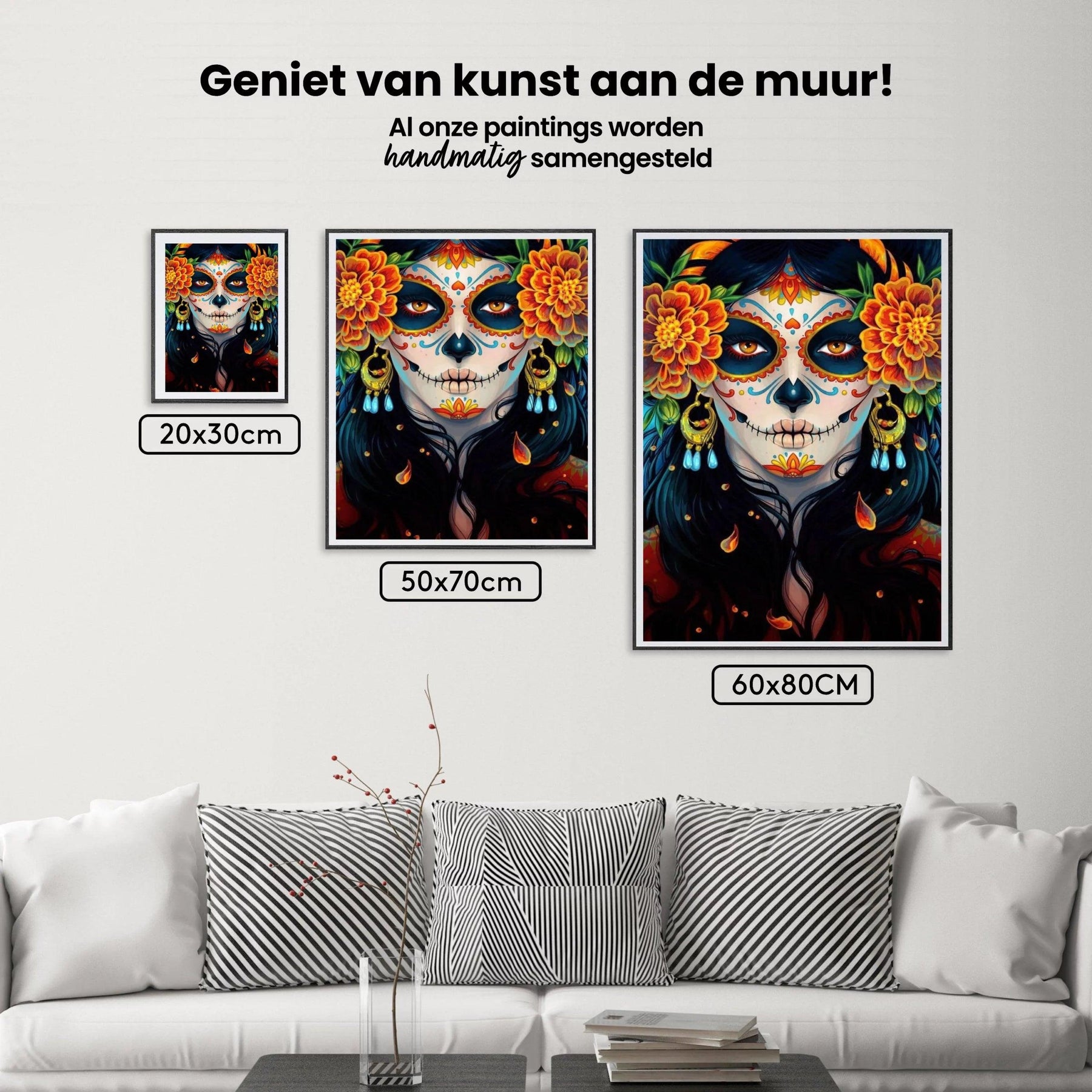 Diamantmalerei Totenkopf Frau - SEOS Shop ®