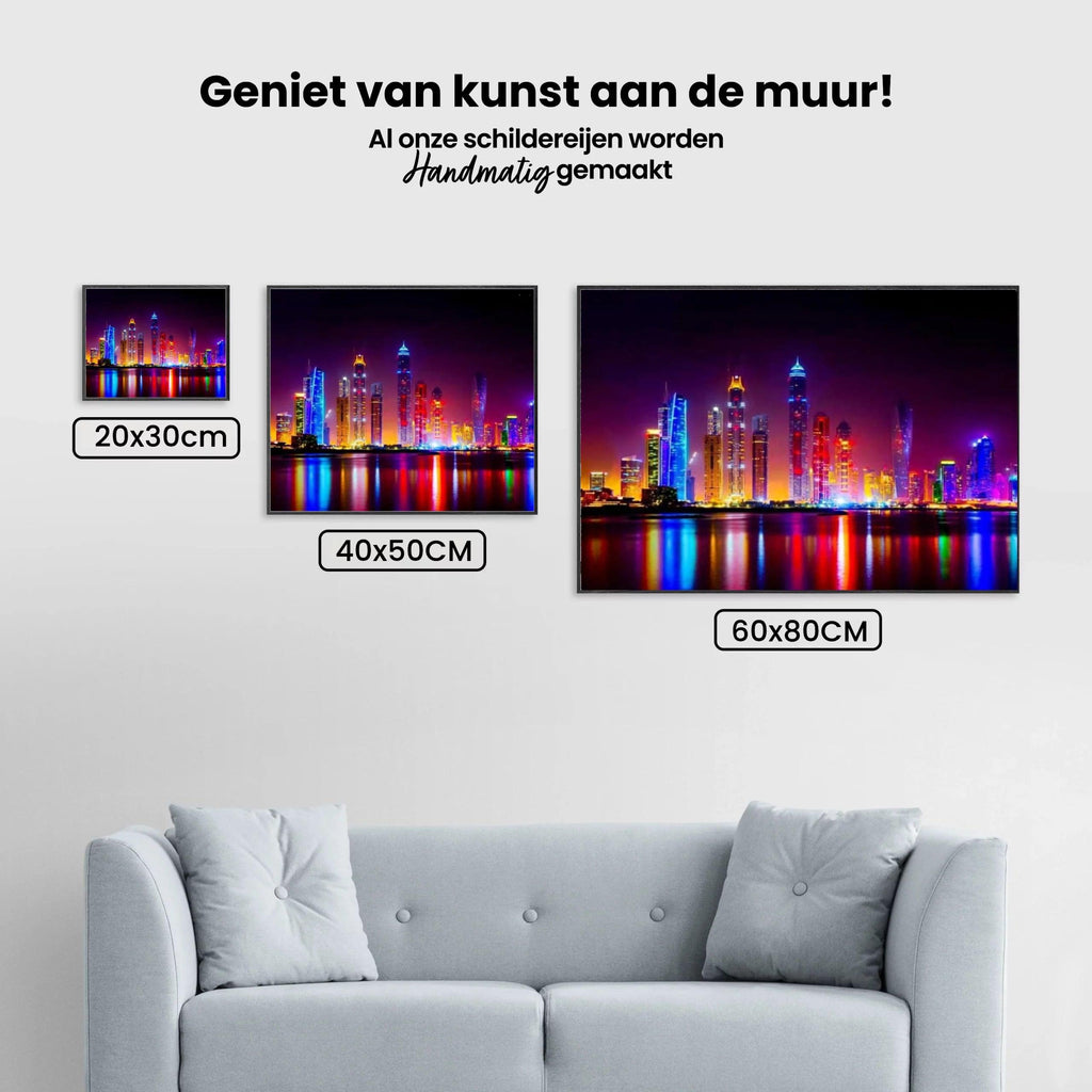 Diamantmalerei Dubai Nacht - SEOS Shop ®