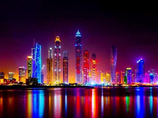 Diamantmalerei Dubai Nacht - SEOS Shop ®