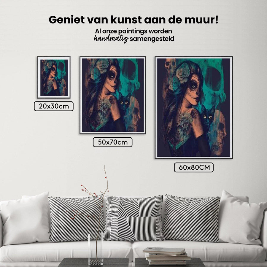 Diamond Painting Dunkle Dame Vollständig - SEOS Shop®