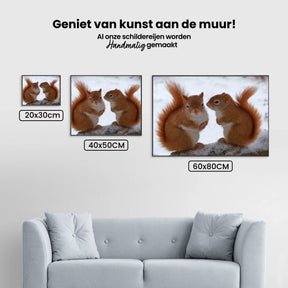 Diamond Painting Eichhörnchenpaar - SEOS Shop ®