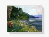 Diamantmalerei: Ein Reitweg in Tahiti - SEOS Shop ®
