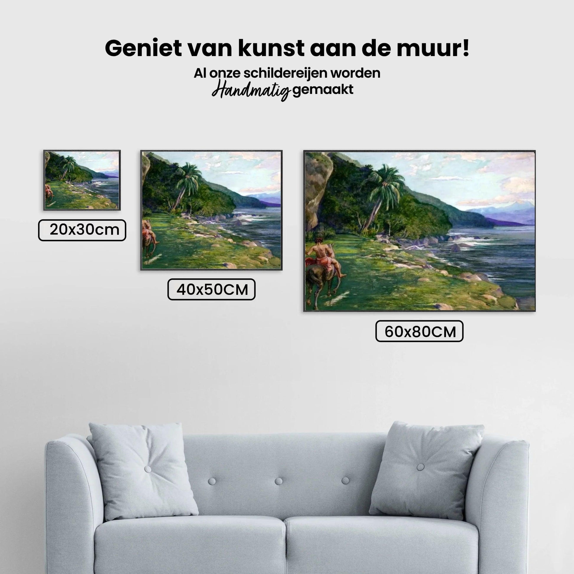 Diamantmalerei: Ein Reitweg in Tahiti - SEOS Shop ®