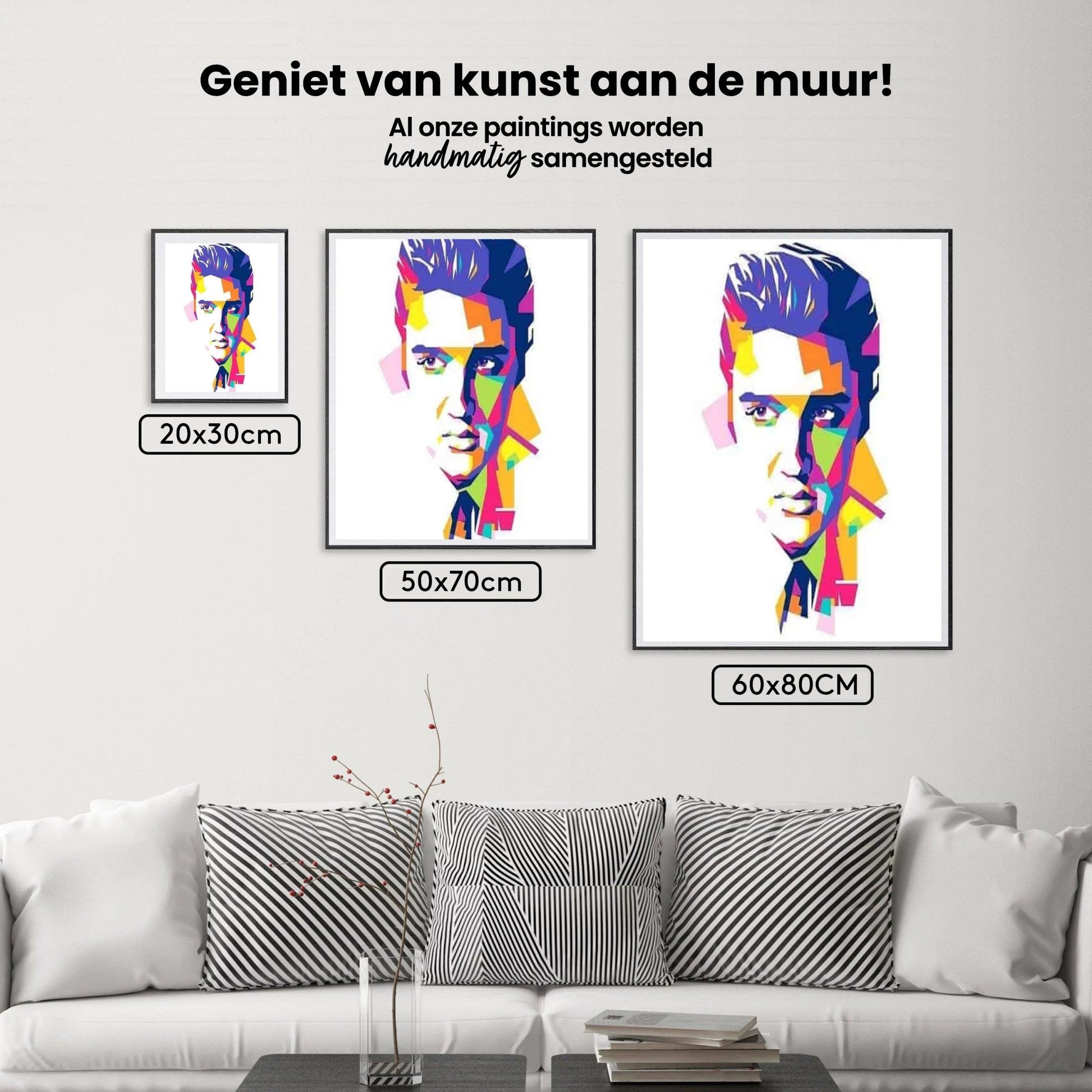 Diamond Painting Elvis Presley abstrakt - SEOS Shop ®