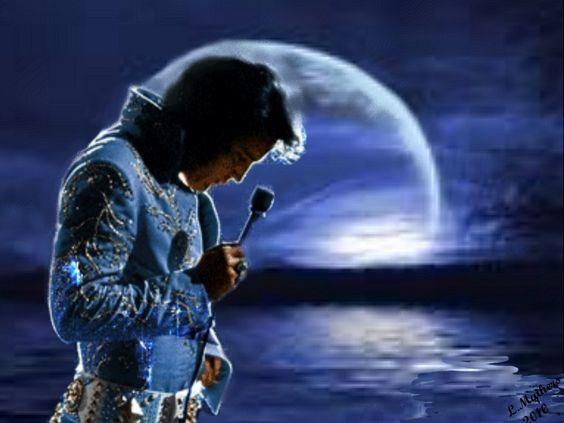 Diamantmalerei Elvis Presley am Abend - SEOS Shop ®