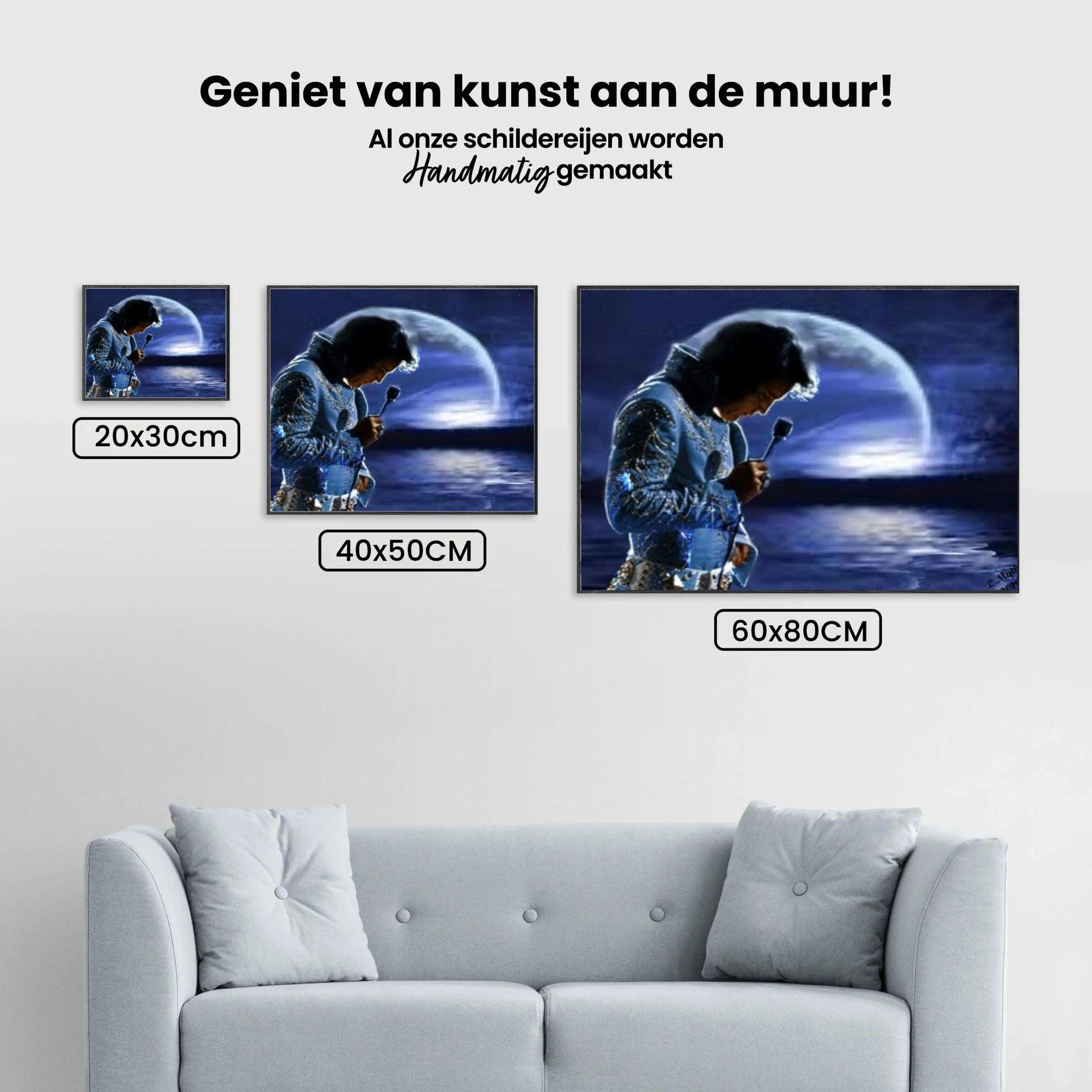 Diamantmalerei Elvis Presley am Abend - SEOS Shop ®