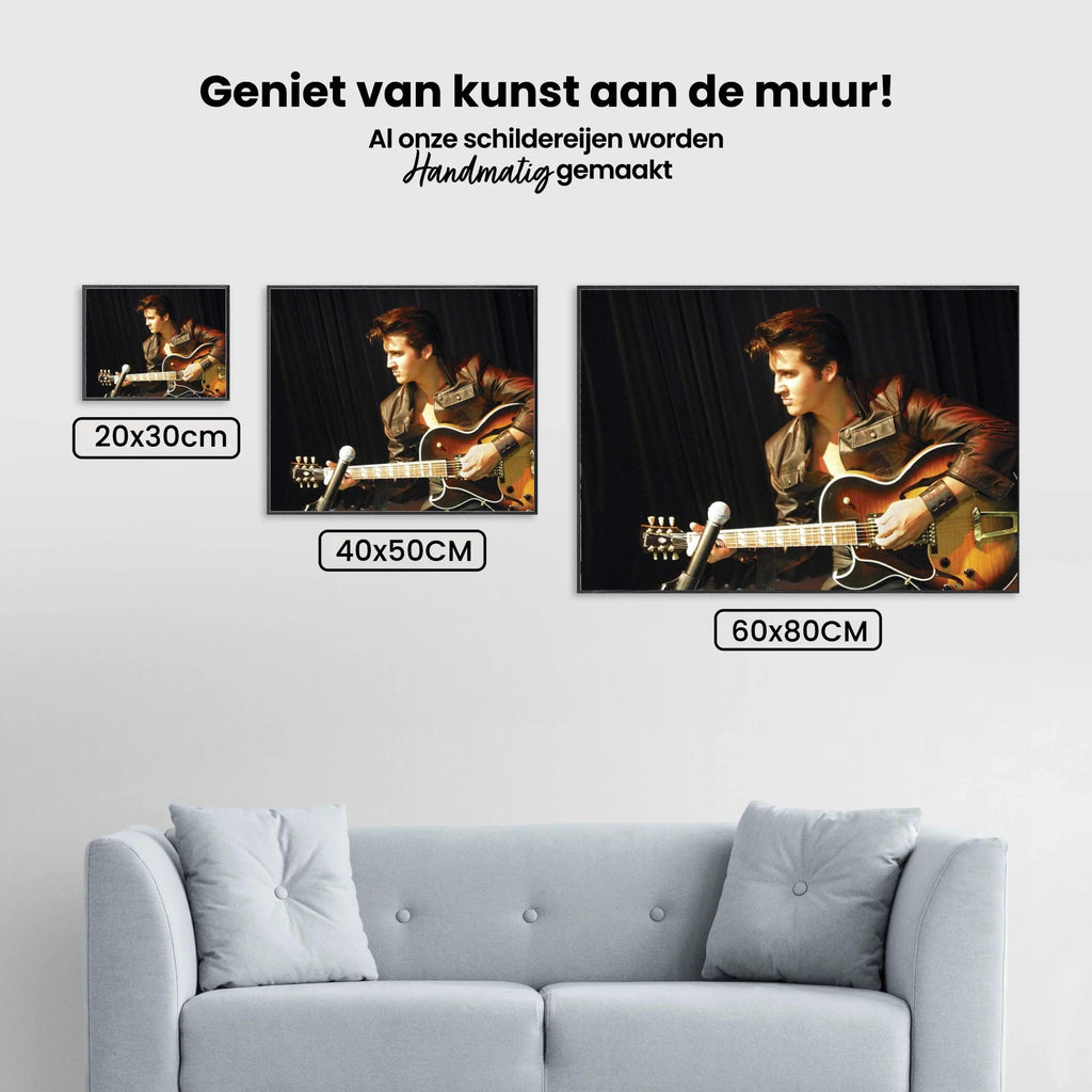 Diamond Painting Elvis Presley mit Gitarre - SEOS Shop ®