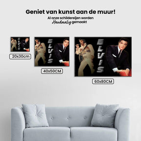 Diamond Painting Elvis Presley zwei Phasen - SEOS Shop ®